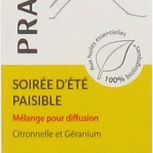 Pranarôm Aromapic Soirée D'Eté Paisible Bio Diffusion Blend 10 ml