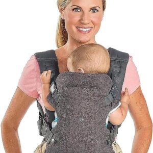 Primero - Draagzak - baby - draagzak baby - 4-in-1 draagdoek - wasbare baby doek - ergonomisch - Grijs