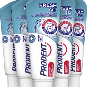 Prodent Fresh Gel Tandpasta - 5 x 75 ml - Voordeelverpakking