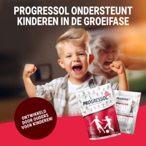 Progressol Proteïne-shake - speciaal voedingsstoffencomplex voor kinderen van eiwitten, aminozuren, prebiotica, vezels, vitaminen en mineralen