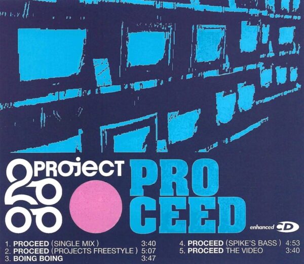 Project 2000 - Proceed (CD-Maxi-Single)