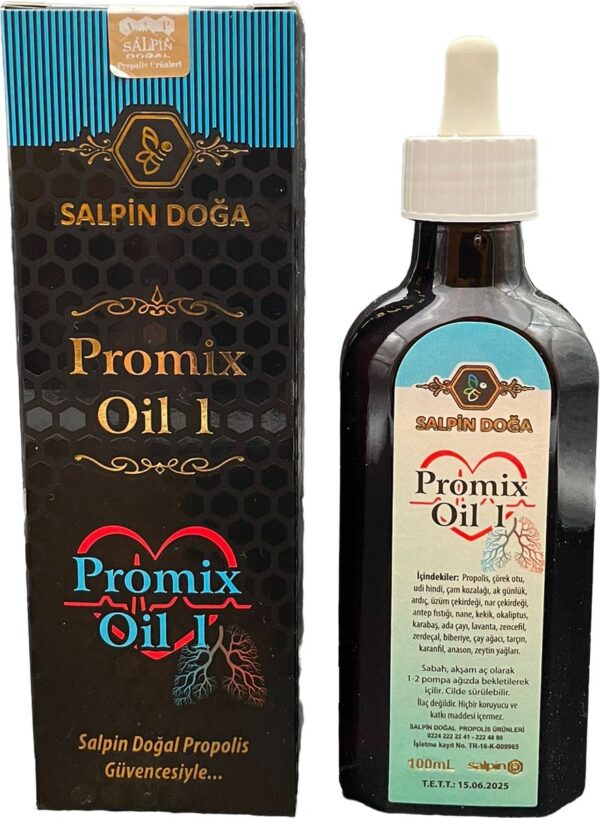 Promix Oil 1 - Natuurlijke Longreiniging en Gezonde Ademhaling