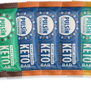 Pulsin | Keto Bar | Voordeelpakket | 9 x 50 gram