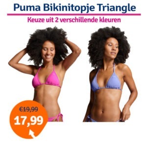 Puma Bikinitopje Triangel Elektro Purple-L