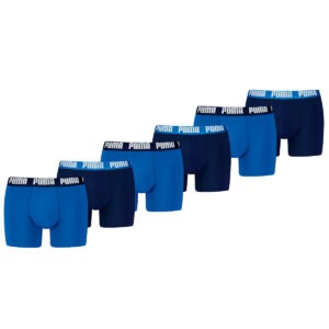 Puma Boxershorts Everyday Basic 6-pack True Blue-M