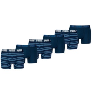 Puma Boxershorts Everyday Heritage Stripe 6-pack Denim-XL