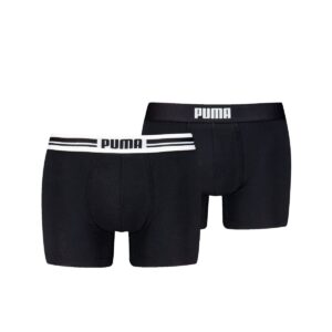 Puma Boxershorts Everyday Placed Logo 2-pack Black / Black