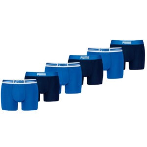 Puma Boxershorts Everyday Placed Logo 6-pack True Blue-S