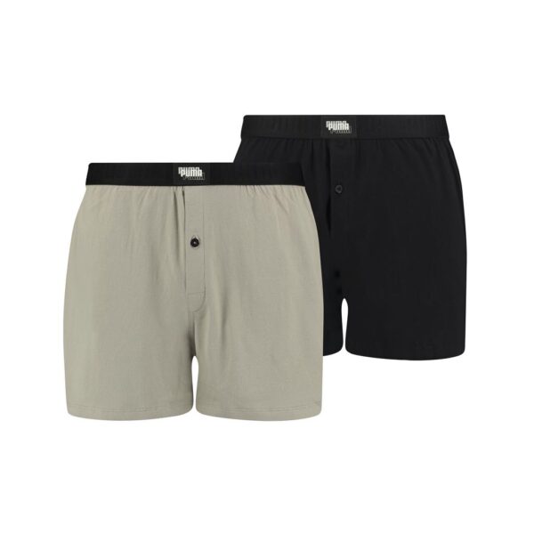 Puma Boxershorts Loose Fit Jersey Sand Combo 2-Pack