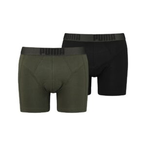 Puma Boxershorts New Pouch 2-pack Forest Night / Black