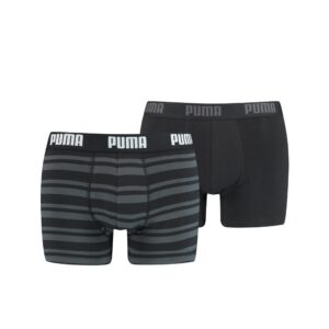 Puma Boxershorts Stripe Black NOS 2-pack