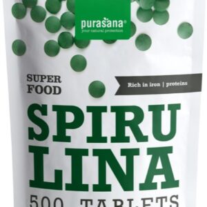 Purasana Vegan Spirulina Tabletten 500TB