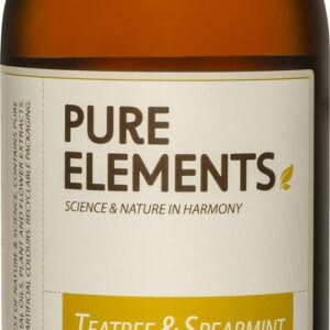 Pure Elements Tea Tree & Spearmint Clarifying Shampoo 1000ml | Natuurlijke shampoo tegen haaruitval, roos en schilfers