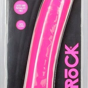 REALROCK - 10 inch - dildo - glow in the dark - zuignap - roze
