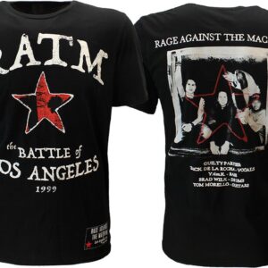 Rage Against The Machine Battle Star T-Shirt - Officiële Merchandise