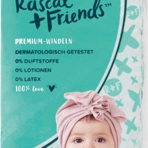 Rascal+Friends Baby Luiers maat 2, 4-8 kg (31 stuks)