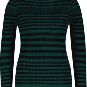 Red Button Roll neck Emerald