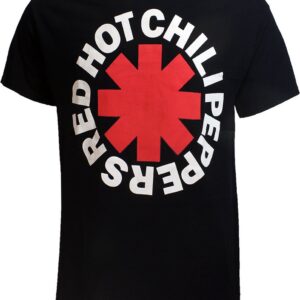 Red Hot Chili Peppers Asterisk Band T-Shirt - Officiële Merchandise