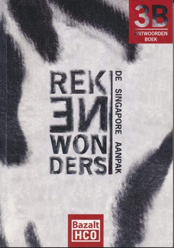 Rekenwonders Antwoordenboek 3B