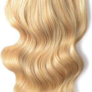 Remy Human Hair extensions Double Weft straight 22 - blond 16/613#