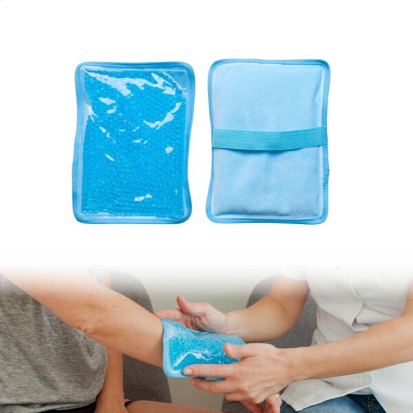Respiflex multifunctionele gel hot & cold pack met flexibele parels - warmte- en koudetherapie
