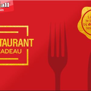 RestaurantCadeau - Cadeaubon - 100 euro + cadeau enveloppe