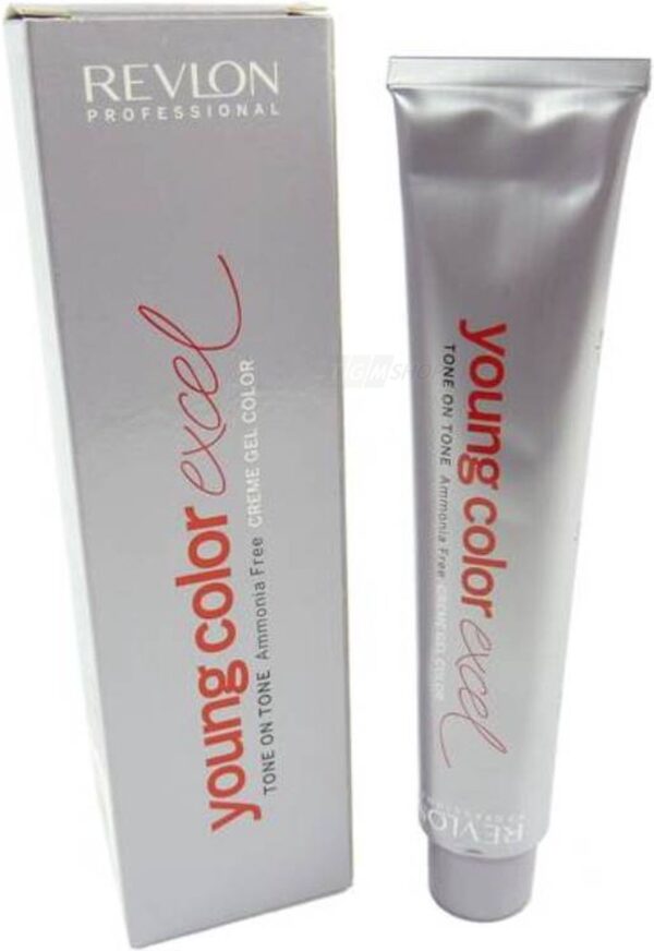 Revlon Young Color Excel Tone on Tone Hair color Cream without ammonia 70ml - # 6.64 copper red