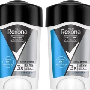 Rexona Men - Deo Stick - Maximum Protection Clean Scent - 4 x 45 ml