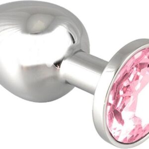 Rimba Bondage Play Buttplug XS met roze kristal