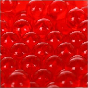 Rode water parels 10-12 mm (1 doos)