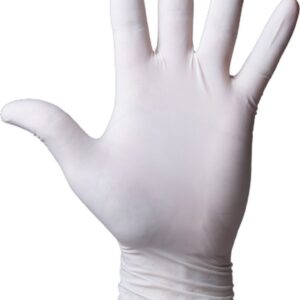 Romed latex handschoenen poedervrij XS Romed - Wit - Latex - Poedervrij