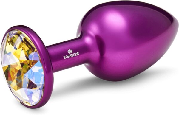 Rosebuds™ - Medium Alu Purple Crystal