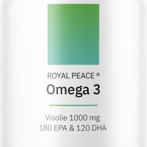 RoyalPeace - Omega 3 1000mg 180 EPA & 120 DHA - Visolie - Man & Vrouw - Capsules