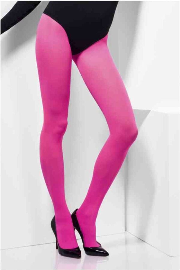 Roze gekleurde panty