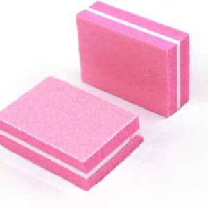 Roze nagel vijl blok kunstnagels vijlen nagels mini vijl