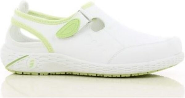 Safety Jogger Oxypas Lina OB Sandaalschoen SlipvastSRC-ESD-AS Lichtgroen - Maat 42