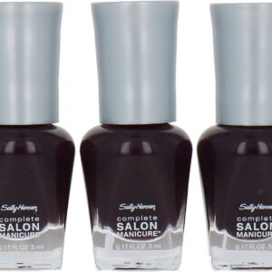 Sally Hansen Complete Salon Manicure Mini 3 x 5 ml Nagellak - 660 Pat On The Black (set van 3)