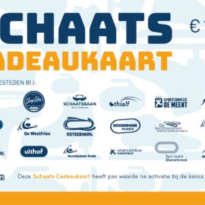 Schaats Cadeaukaart 15 euro