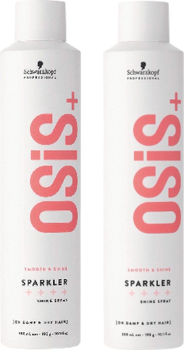 Schwarzkopf OSiS+ Sparkler - Shine Spray - voordeelverpakking - 2 x 300ml