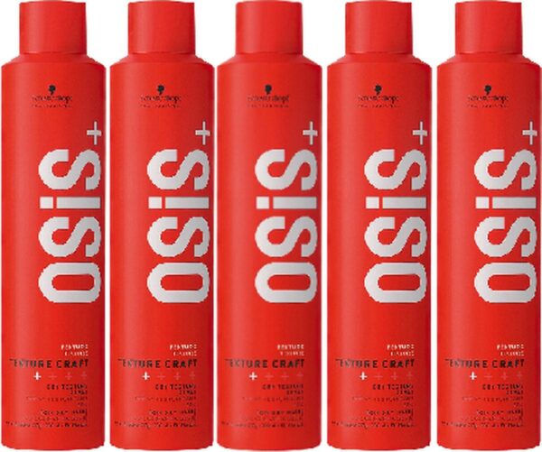 Schwarzkopf OSiS+ Texture Craft Spray - voordeelverpakking - 5 x 300ml