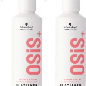 Schwarzkopf Professional OSiS+ Flatliner Shine Hittebescherming - voordeelverpakking - 2 x 200ml