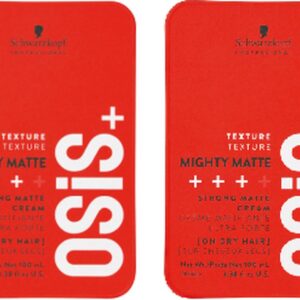 Schwarzkopf Professional OSiS+ Mighty Matte Texture Stylingcrème - duo pack - voordeelverpakking - 2 x 100ml