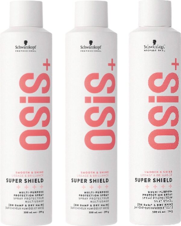 Schwarzkopf Professional OSiS+ Super Shield Hittebescherming - voordeelverpakking - 3 x 300ml