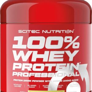 Scitec Nutrition - 100% Whey Protein Professional (Pistachio/White Chocolate - 2350 gram) - Eiwitshake - Eiwitpoeder - Eiwitten - Proteine poeder