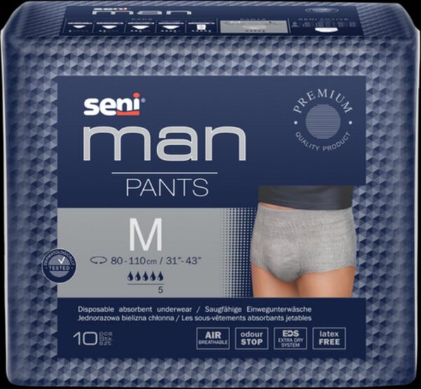 Seni Man Pants Medium - 16 pakken van 10 stuks
