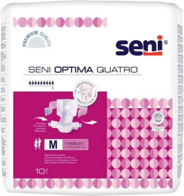 Seni Optima Quattro Medium - 16 pakken van 10 stuks