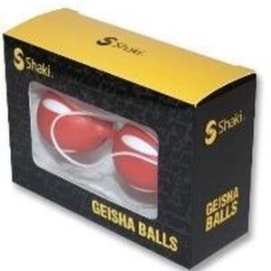 Shaki - Geisha balls - Benwa balletjes - Duoballetjes - Vaginale balletjes - Bekken trainer - Rood - 71002
