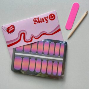 Slayo© - Nagelstickers - Lovely L.A. - Nail Wraps - Nagel Stickers - Nail Art - GEEN lamp nodig