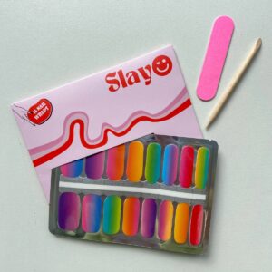 Slayo© - Nagelstickers - Over The Rainbow - Nail Wraps - Nagel Stickers - Nail Art - GEEN lamp nodig