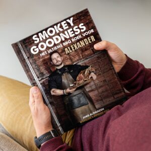 Smokey Goodness BBQ boek met naam en foto - Hardcover